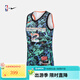耐克NBA-灰熊莫蘭特男子速干無(wú)袖運動(dòng)背心籃球服夏季新款潮流 綠色 M