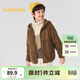 巴拉巴拉童裝兒童外套男童寶寶搖粒絨女童秋冬裝時(shí)尚保暖上衣洋氣 咖啡50853 120