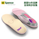 Spenco鞋墊女扁平足足弓支撐運動(dòng)減震跑步內外翻鞋墊畸形腿矯正 送女友 1碼 內長(cháng)235mm（適用36-37碼）