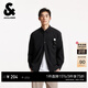 杰克·瓊斯（JACK&JONES）商場(chǎng)同款男裝春季休閑商務(wù)寬松翻領(lǐng)長(cháng)袖襯衫男襯衣外套225305034 E40黑色 常規 M