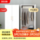洛克菲勒家用臥室鐵皮衣柜陽(yáng)臺儲物柜小戶(hù)型置物簡(jiǎn)易鋼制更衣柜子雙門(mén)三層