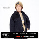 little MO&Co.童裝冬裝男童女童牛仔仿羊羔毛保暖外套兒童中大童 牛仔黑色 110 110/56
