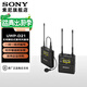 索尼（SONY）UWP-D21領(lǐng)夾式無(wú)線(xiàn)麥克風(fēng) 小蜜蜂話(huà)筒 微單反相機攝像機手機直播 D11升級款 D21 UWP-D21