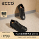 愛(ài)步（ECCO）26年春季新款輕盈舒適高端輕奢休閑板鞋男 柔酷560114 黑色42