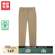 超級安踏自由褲丨運動(dòng)褲男士安踏春夏環(huán)保修身彈力商務(wù)休閑長(cháng)褲152517527U 木卡其-2 L /男175