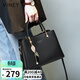 viney牛皮包包女包斜挎媽媽包大容量單肩手提包生日禮物高端送女友母親