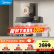 美的（Midea）【推薦新款小西梅油煙機AK10】AK7 PRO抽吸排油煙機家用28風(fēng)量頂側一體蒸汽洗AK7 PRO以舊換新