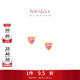 周大福SOINLOVE寶藏女孩心動(dòng)碧璽黃金耳釘耳飾女送禮物 VRV1884