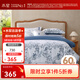 水星家紡四件套60S新疆長(cháng)絨棉床上四件套純棉100%純棉床單居家輕奢套件 尼斯海岸【南法風(fēng)/禮盒裝/60支】A類(lèi) 床單款 （被套220*240cm）