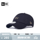 NEW ERA紐亦華棒球帽秋冬新款男女手寫(xiě)LOGO刺繡軟頂彎檐帽 14444929-藏青色 OSFM（56-62CM）