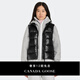 加拿大鵝（Canada Goose）【明星同款】Cypress 女士黑標羽絨馬甲休閑外套大鵝羽絨服2237LB 61 黑色 L