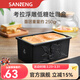 三能（SANNENG）250g吐司模具家用小號烤面包不粘模具帶蓋低糖不沾考拉土司盒 低糖-250g鑄鋁土司盒SN2191