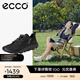 愛(ài)步（ECCO）網(wǎng)面鞋女 簡(jiǎn)約低幫戶(hù)外運動(dòng)鞋日常休閑跑步鞋 驅動(dòng)820263 HL 黑色82026351052 37 （偏小，建議選大一碼）