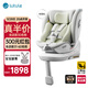 路途樂(lè )兒童安全座椅0–12歲i-Size認證坐躺式新國標 途躍pro粽野綠-智能