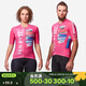 迪卡儂騎行服AG2R La Mondiale車(chē)隊復刻版短袖公路騎行衫-5503543