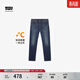Levi's李維斯冬暖系列男士502標準錐形美式復古時(shí)尚休閑牛仔褲 藍色 32 (32)