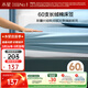水星家紡床笠純棉100%全棉60支長(cháng)絨棉貢緞床單單件床罩隔臟床墊罩150x200