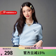 阿迪達斯（adidas）三葉草 長(cháng)袖T恤女裝2026夏季新款華夫格時(shí)尚復古運動(dòng)長(cháng)袖POLO衫 JM8011 L