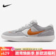 耐克NIKE男女休閑鞋 NIKE SB FORCE 58 運動(dòng)鞋DV5477-007灰橙42.5