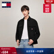 TOMMY JEANS【燈芯絨】秋冬男美式街頭潮流復古工裝風(fēng)翻領(lǐng)寬松襯衫外套 黑色BDS S （推薦：130-140斤）