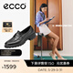 愛(ài)步（ECCO）單鞋女 26年夏季新款百搭休閑復古樂(lè )福鞋女鞋 都市維也納231333 黑色23133301001 38