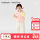 巴拉巴拉【balaOne】童裝兒童套裝男女童2026春裝2件套假兩件