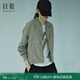 日著(zhù)（rizhuo）日著(zhù)原創(chuàng  )設計女裝2025春新款城市輕戶(hù)外棒球服飛行員夾克短外套 風(fēng)吟綠 XL