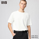 優(yōu)衣庫合作款/男女裝大師T正肩圓領(lǐng)T恤短袖棉質(zhì)休閑百搭482296 00 白色 L