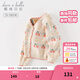 戴維貝拉（DAVE＆BELLA）女童毛衣外套中大童上衣開(kāi)衫兒童針織衫寶寶衣服春季新款小童服飾 紅色櫻桃【現貨】 100 cm（建議身高90-100cm）