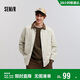 森馬（Semir）長(cháng)袖襯衫男春季撞色寬松翻領(lǐng)上衣純棉工裝水洗外套101125105102