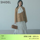SNIDEL2025秋冬新品時(shí)尚百搭高腰百褶荷葉邊蛋糕半身裙SWFS255048 圓點(diǎn)圖案 S (0)