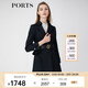 PORTS寶姿春夏新品風(fēng)衣LM8T020MFD066 黑色 L (8)