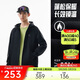安踏【林孝埈同款】水殼軟殼衣丨大地之殼3.0三防戶(hù)外連帽外套男