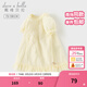 戴維貝拉（DAVE＆BELLA）公主裙女童連衣裙洋氣幼兒寶寶衣服小童網(wǎng)紗裙夏裝新款童裙 月光黃【現貨】 110 cm（建議身高100-110cm）