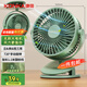 康佳（KONKA）USB小風(fēng)扇電風(fēng)扇風(fēng)扇小型小電扇桌面風(fēng)扇小臺扇 辦公室宿舍床頭學(xué)生扇載壁掛迷你戶(hù)外臺夾扇
