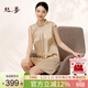 絲界100%真絲睡裙女26新品立領(lǐng)無(wú)袖背心裙極簡(jiǎn)桑蠶絲居家睡衣節日禮物