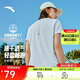 安踏速干T丨跑步運動(dòng)T恤女夏季新款正肩修身透氣健身短袖上衣