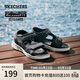 斯凱奇（Skechers）涼鞋春夏男士沙灘鞋軟底戶(hù)外舒適運動(dòng)涼拖鞋休閑鞋237286