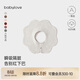 babylove嬰兒花瓣圍嘴純棉a類(lèi)口水巾新生寶寶防吐奶純色輔食圍兜
