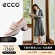 愛(ài)步（ECCO）樂(lè )福鞋女 商務(wù)優(yōu)雅淺口正裝單鞋粗跟高跟鞋女 型塑291903 灰粉色29190301386 37