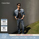 Calvin KleinJeans【免費改褲復刻90系列】26春新款男士美式ck微彈直筒牛仔褲 3XP-牛仔藍 32