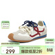 百思圖【張予曦同款】小彩糖內增高德訓鞋歪頭休閑阿甘鞋女 米色 37