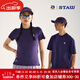 STAW世拓城市運動(dòng)短袖T抗菌休閑訓練戶(hù)外跑步男女同款coolmax速干衣 夢(mèng)幻紫 XXS -WM女碼