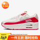 耐克（NIKE） 女子AIR MAX 90 LV8 SE厚底休閑鞋HF5073-133 白亮紅 38 