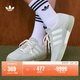 adidas「面包鞋」COURTIC經(jīng)典運動(dòng)板鞋男女阿迪達斯官方三葉草 淺綠/奶油白   43