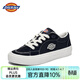 Dickies板鞋男鞋夏季鞋子男2026新款德訓鞋男休閑鞋百搭運動(dòng)鞋情侶帆布鞋 黑白 42