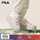FILA 斐樂(lè )官方斑斕鞋ROSETTA女鞋板鞋輕便厚底鞋復古休閑鞋