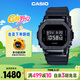 卡西歐（CASIO）手表男經(jīng)典小方塊G-SHOCK黑武士電子運動(dòng)日韓表送男友GM-5600UB-1