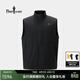 比音勒芬【輕量防水】2026春季新款男士背心休閑戶(hù)外干爽舒適立領(lǐng)馬甲外套 07黑色 XL