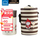 樂(lè )扣樂(lè )扣（LOCK&LOCK）燜燒杯 Hello BeBe保溫水杯 學(xué)生粥飯桶不銹鋼兒童水壺 棕色530ml